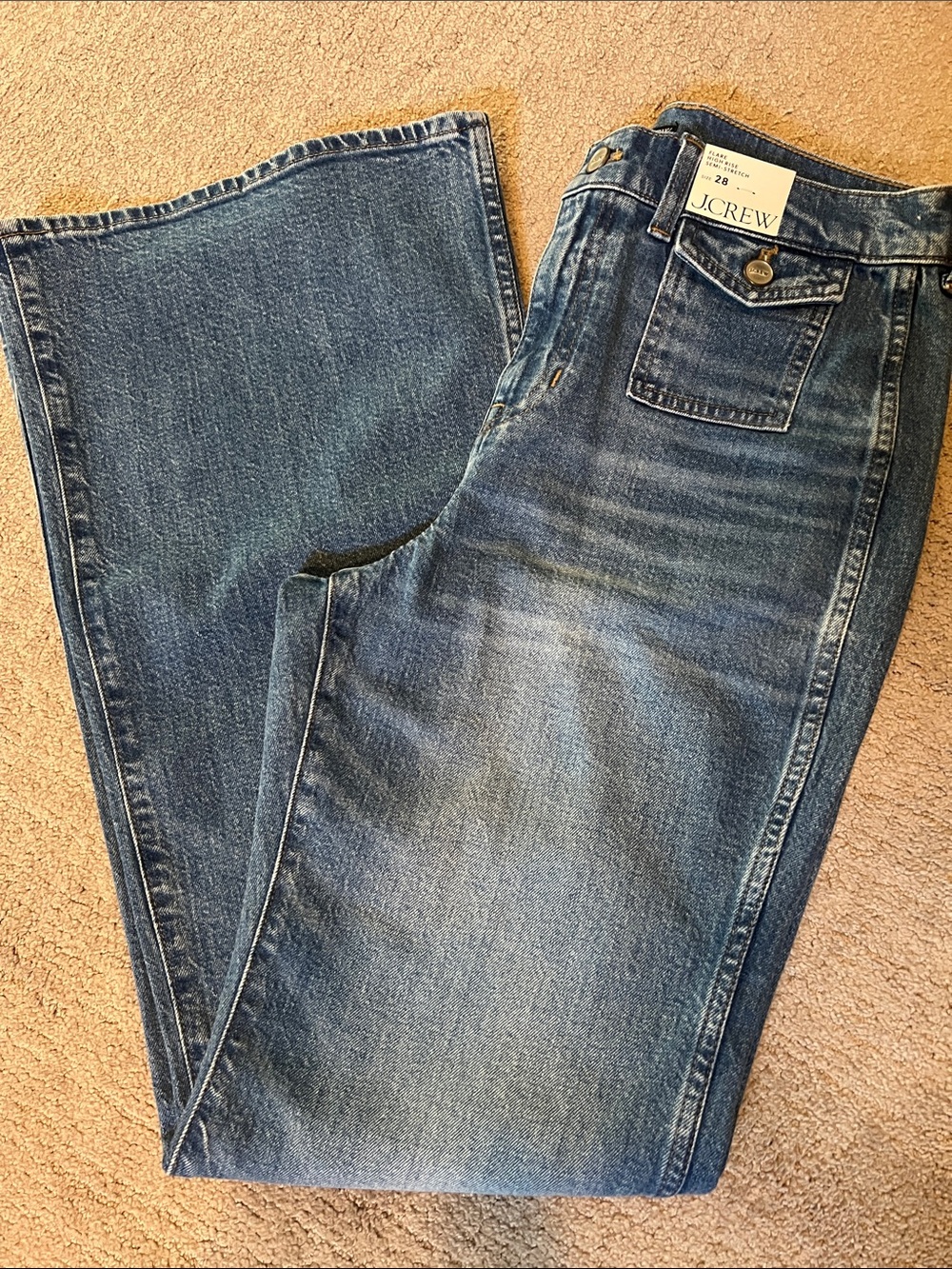 J. Crew Women's Flare High Rise